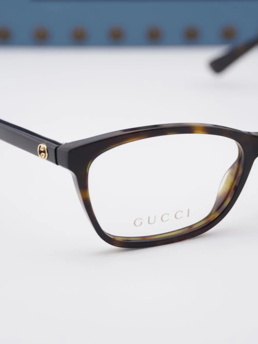 Gucci GG0613O 002 Rectangle Eyeglasses 52mm - Havana